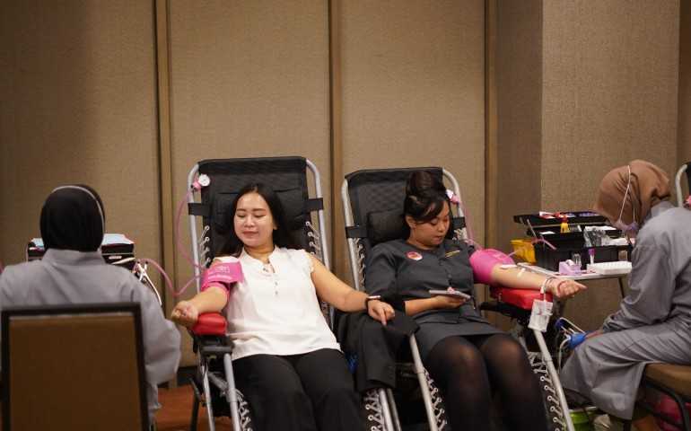 Peduli Sesama, Swiss-Belhotel Airport Yogyakarta Rutin Gelar Donor Darah Tiap Tiga Bulan