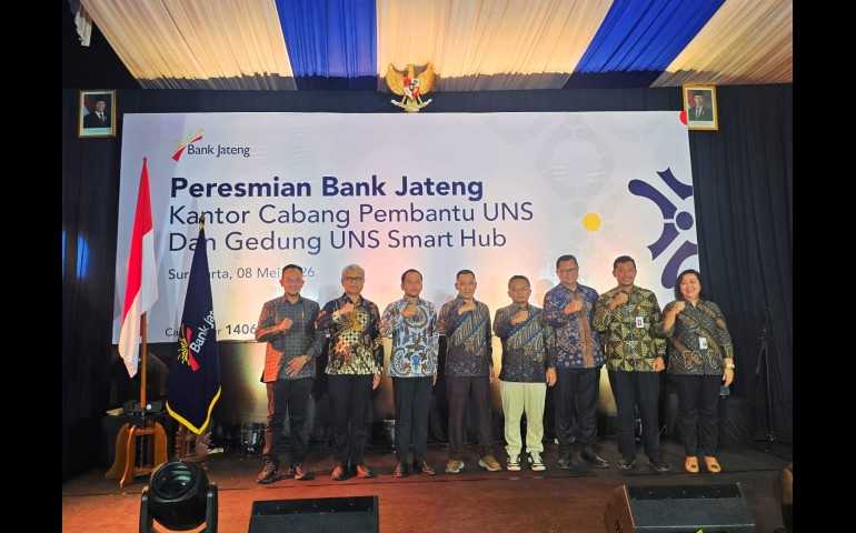 Bank Jateng Resmikan KCP UNS dan Gedung UNS Smart, Perkuat Sinergi Pendidikan dan Layanan Keuangan