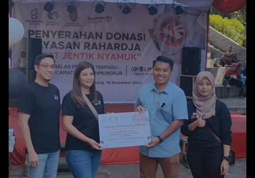 Yayasan Rahardja Bantu Sarana Berantas Jentik Nyamuk di Kecamatan Gajahmungkur Semarang