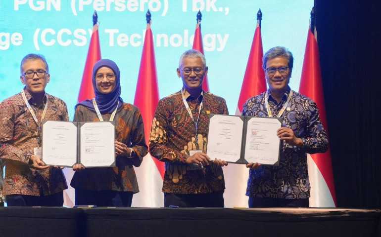 PGN Garap Studi Ekosistem CCS dan Transportasi CO₂, Dukung Pengembangan Amonia Rendah Karbon