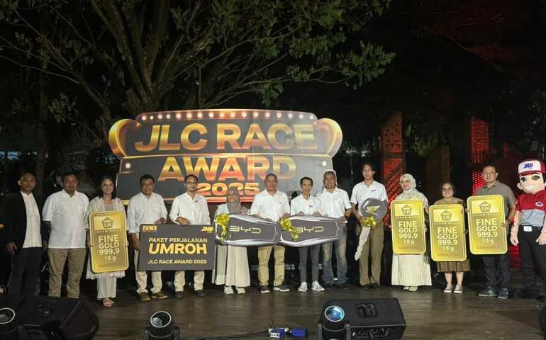 JLC Race Award 2025, Malam Apresiasi JNE untuk Kesuksesan UKM Indonesia