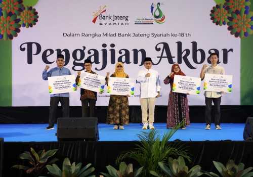 Bank Jateng Syariah Perkuat Sinergi Umat dan Ekonomi Syariah di Milad ke-18