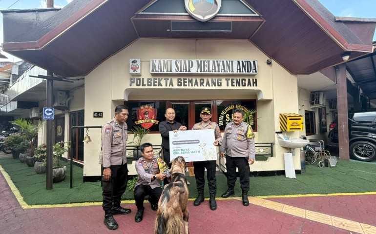 Hotel Ciputra Semarang Tebar Kepedulian, Hewan Kurban Disalurkan ke Masyarakat