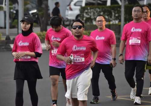 Smartfren Fun Run 2026 di Semarang Diserbu 1.100 Peserta, Balai Kota Dipenuhi Pelari