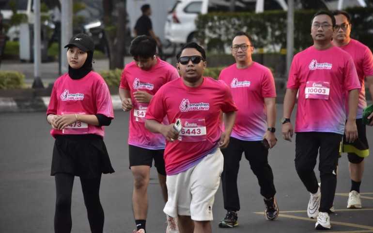 Smartfren Fun Run 2026 di Semarang Diserbu 1.100 Peserta, Balai Kota Dipenuhi Pelari