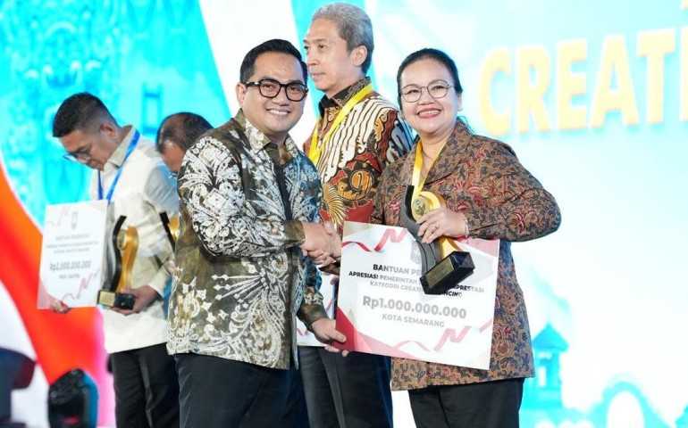 Agustina Bawa Semarang Raih Penghargaan Nasional Berkat Inovasi Pembiayaan Pembangunan