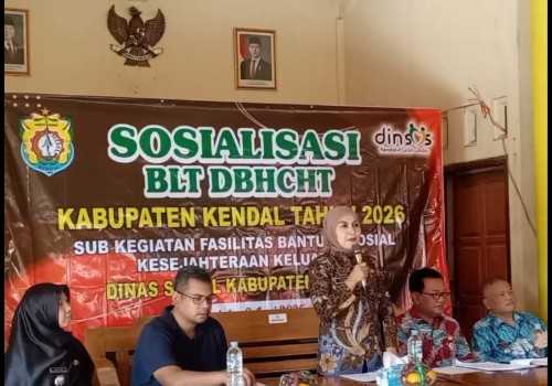 Bupati Kendal, Berpesan Pembagian BLT DBHCHT Harus Tepat Sasaran