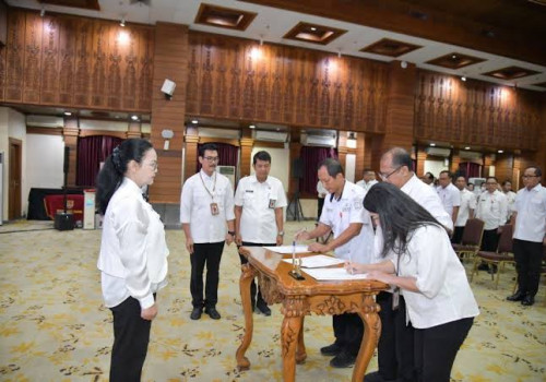 47 Pejabat Pemkot Semarang Dilantik, Agustina Pastikan Semua Lewat Merit System