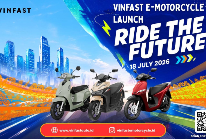 VinFast Gelar Peluncuran Perdana Tiga E-Motorcycle di Indonesia, Masyarakat Bisa Test Ride Gratis