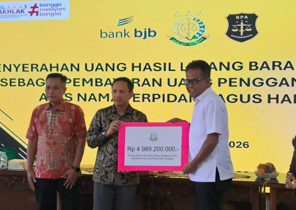 Kejari Kota Semarang Kejar Aset Koruptor hingga Rp4,98 Miliar Kembali ke Negara