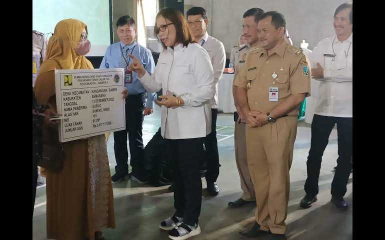 Kandangan Jadi Pertama di Kabupaten Semarang, Pembebasan Proyek Tol Yogya - Bawen