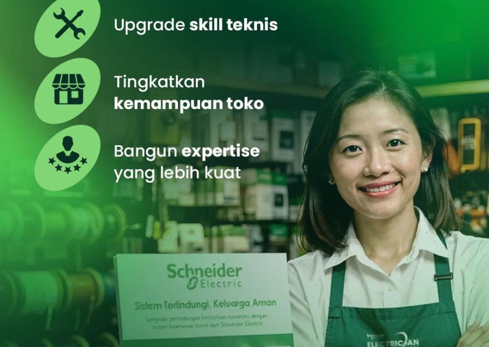 Schneider Electric Gelar Electrician Academy 2026, Targetkan 8.000 Teknisi Tingkatkan Kompetensi Kelistrikan