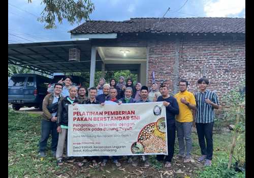 FPP Undip Dampingi Peternakan Burung Puyuh, Fokus Pengoptimalan Pakan Terhadap Kualitas Telur