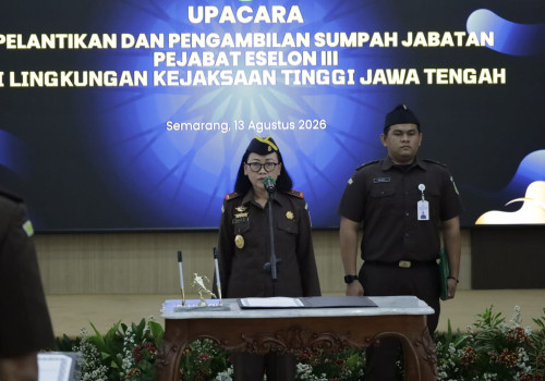 Wakajati Jateng Waito Minta Kajari Adaptif, Berani Tangani Korupsi dan Jaga Stabilitas Daerah