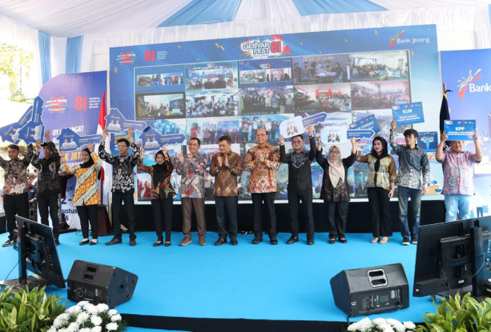 Bank Jateng Gelar Gebyar Fest 81, Dorong UMKM dan Perkuat Ekosistem Ekonomi Daerah
