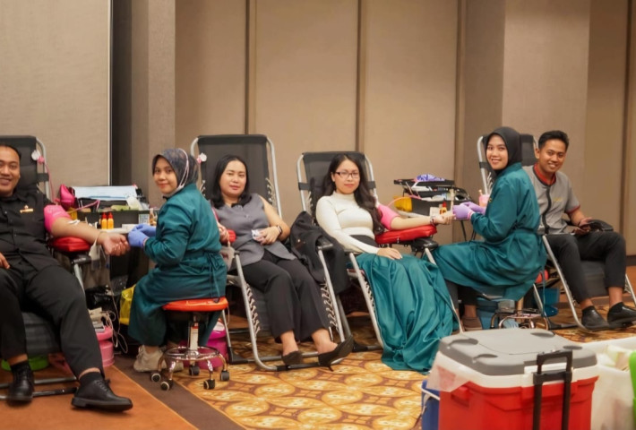 Donor Darah Ketiga di 2026, Swiss-Belhotel Airport Yogyakarta Sumbangkan 11 Kantong