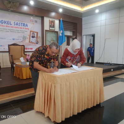 Dinas Arsip dan Perpustakaan Semarang Jalin Kerja Sama dengan Balai Bahasa Jateng Perkuat Literasi