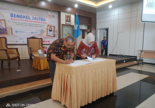Dinas Arsip dan Perpustakaan Semarang Jalin Kerja Sama dengan Balai Bahasa Jateng Perkuat Literasi