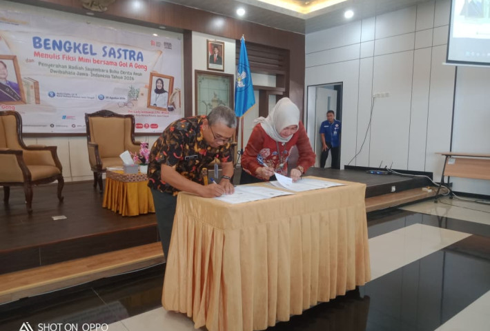 Dinas Arsip dan Perpustakaan Semarang Jalin Kerja Sama dengan Balai Bahasa Jateng Perkuat Literasi
