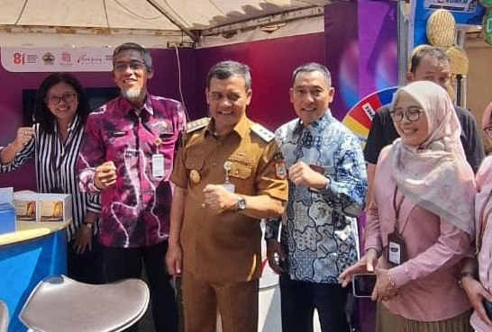 Gubernur Jateng Kunjungi Stand Bank Jateng dan Support Pembiayaan KUR utk Pelaku Ekonomi Mikro serta KPR Subsidi sampai Investasi Emas