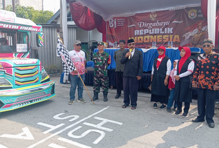 Karnaval HUT RI ke-81 di Karangayu Meriah, 21 RT Pamerkan Kreativitas