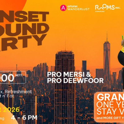 Rooms Inc Semarang Padukan Pound Fit, Zumba dan DJ di Sunset Pound Party