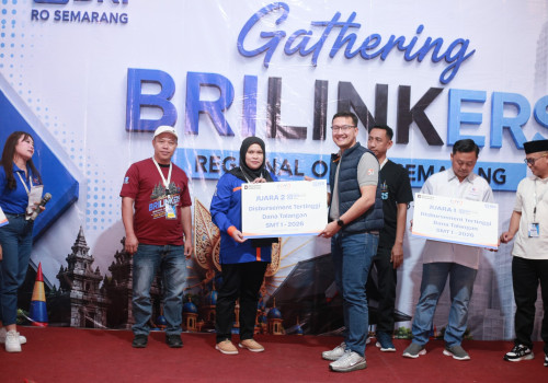 Dana Talangan Dikelola Optimal, Agen BRILink Salatiga Raih Apresiasi