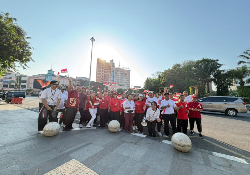 Hotel Ciputra Semarang Semarakkan HUT ke-81 RI dengan Fun Walk dan Fun Games