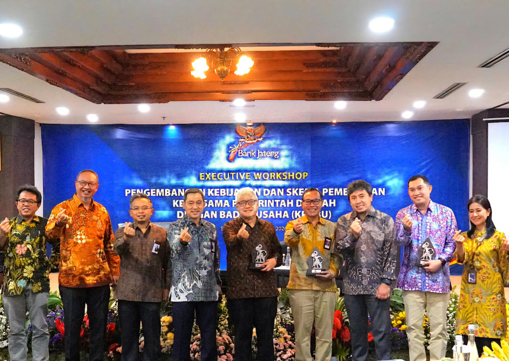 Bank Jateng dan PT PII Perkuat Pembiayaan Infrastruktur Daerah melalui Skema KPDBU