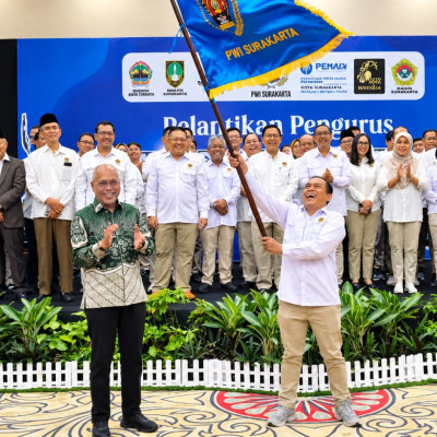 PWI Surakarta Resmi Punya Kepengurusan Baru, Sri Hartanto Dipercaya Pimpin hingga 2031
