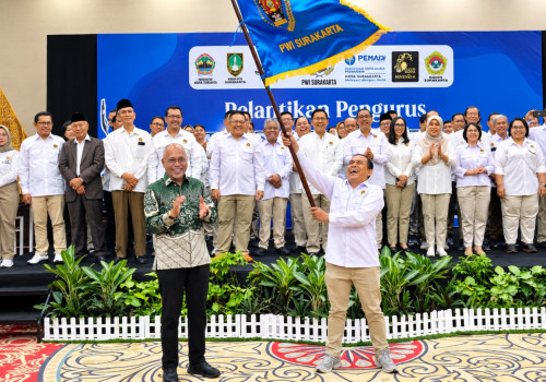 PWI Surakarta Resmi Punya Kepengurusan Baru, Sri Hartanto Dipercaya Pimpin hingga 2031