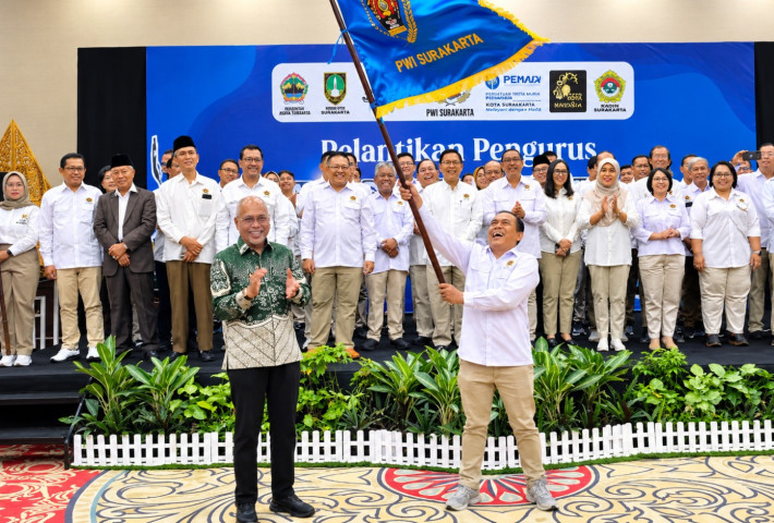 PWI Surakarta Resmi Punya Kepengurusan Baru, Sri Hartanto Dipercaya Pimpin hingga 2031