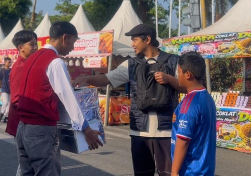 Dari Jalanan Banjarnegara, Mahasiswa Galang Donasi untuk NTT dan Warga Terdampak Kekeringan