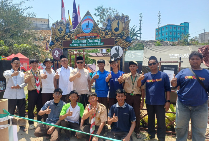 Pramuka Ponpes Askhabul Kahfi Jadi Bagian Kontingen Jateng di PPSN VI 2026
