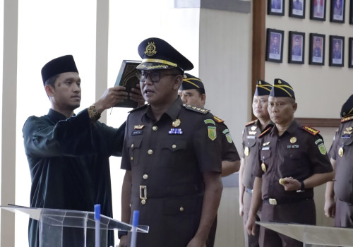 Kejati Jateng Punya Asintel Baru, Andhie Fajar Arianto Resmi Dilantik