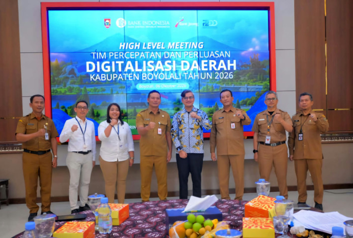 Bank Jateng Perkuat Dukungan Digitalisasi Keuangan Pemkab Boyolali melalui HLM TP2DD 2026