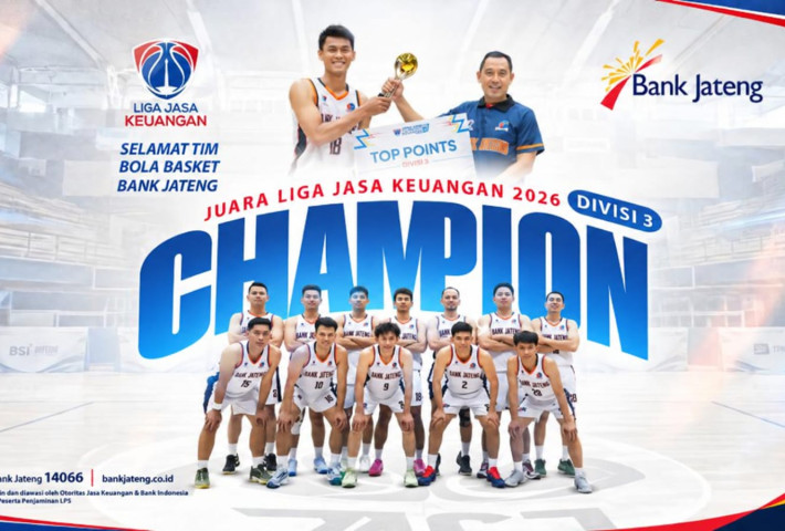 Dominasi Final! Bank Jateng Raih Juara Divisi 3 Liga Jasa Keuangan 2026
