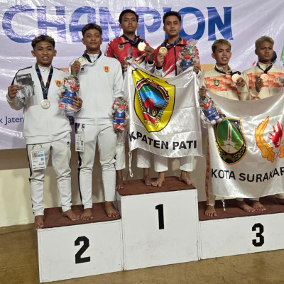 Tarung Derajat Kota Semarang Kumpulkan 6 Medali, Tiga Emas Warnai Porprov Jateng 2026