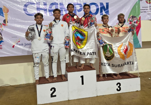 Tarung Derajat Kota Semarang Kumpulkan 6 Medali, Tiga Emas Warnai Porprov Jateng 2026