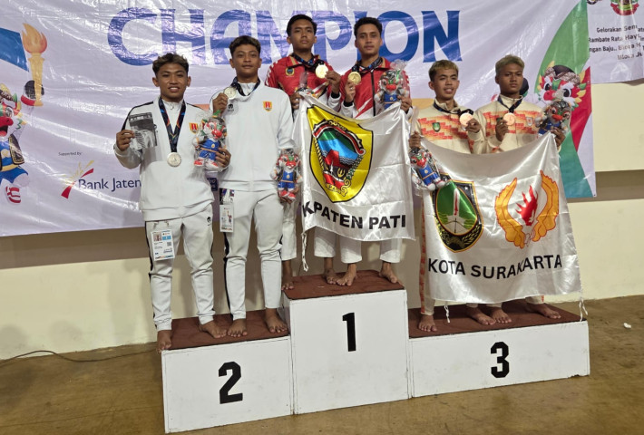 Tarung Derajat Kota Semarang Kumpulkan 6 Medali, Tiga Emas Warnai Porprov Jateng 2026