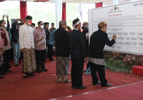 Bentuk 24 Desa Antikorupsi, Jateng Jadi yang Pertama Di Indonesia