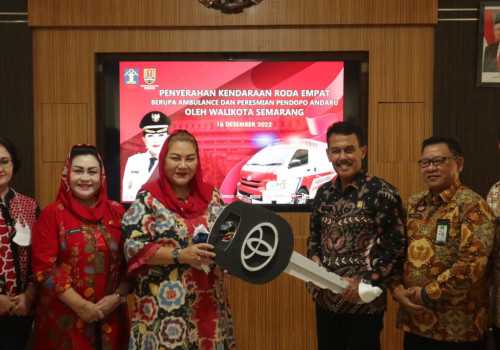Hibah dari Pemkot Semarang, Lapas Semarang Kini Miliki Ambulans dan Pendopo