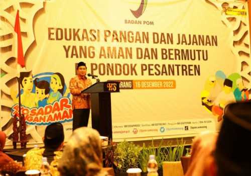 Pemprov Jateng Gandeng BPOM Edukasi Pangan Aman dan Bermutu di Ponpes
