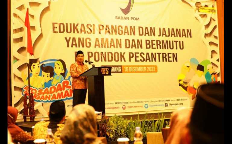 Pemprov Jateng Gandeng BPOM Edukasi Pangan Aman dan Bermutu di Ponpes