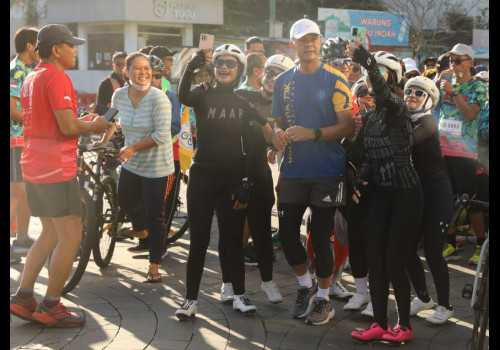 Ada yang Menarik Saat Ratusan Pelari ikuti UGM Ultra 73K Charity Run