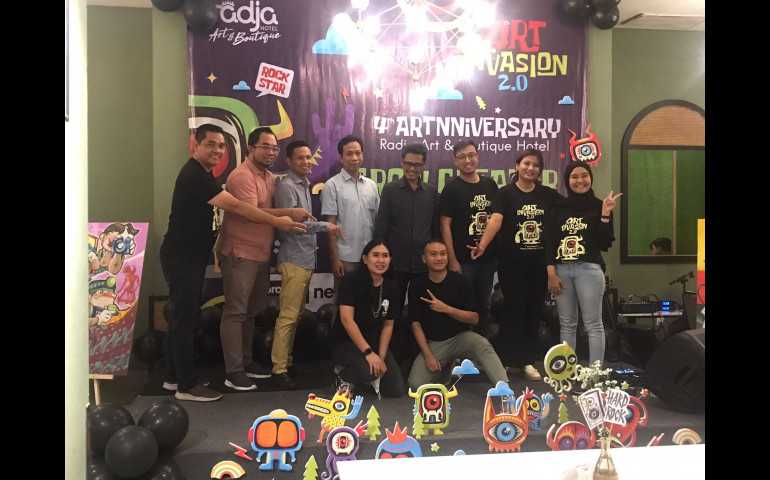 HUT ke-4 Radja and Boutique Hotel Semarang, Beri Wadah Kreasi Bakat Seni