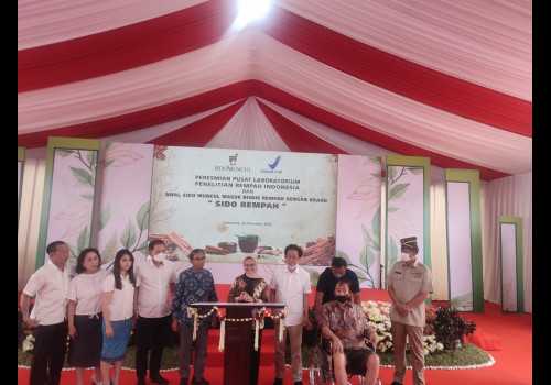 Sido Muncul Resmi Miliki Laboratorium Penelitian Rempah, Irwan Hidayat:  Rempah menjadi komoditi andalan indonesia