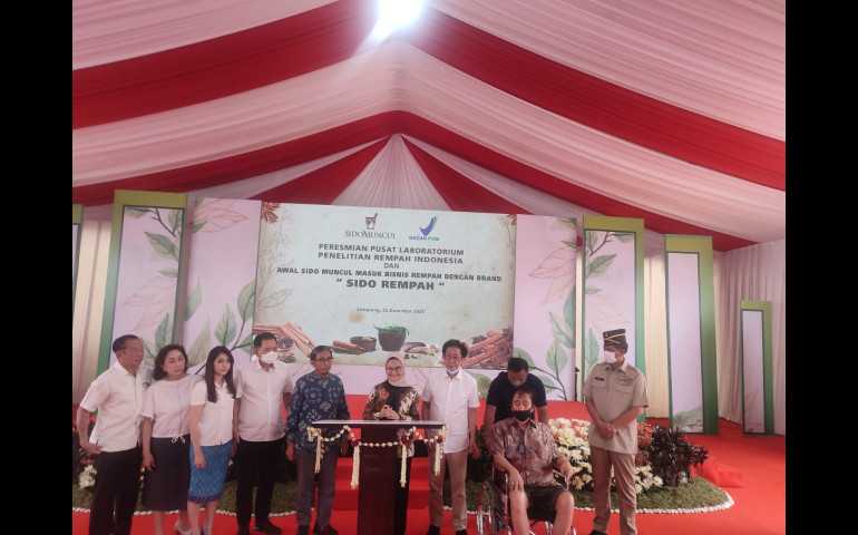 Sido Muncul Resmi Miliki Laboratorium Penelitian Rempah, Irwan Hidayat:  Rempah menjadi komoditi andalan indonesia
