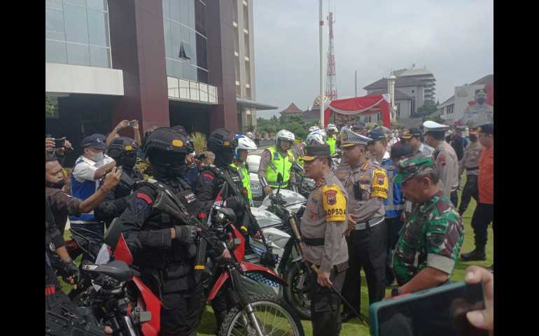 Polda Jateng Turunkan 17.670 Personil Pengamanan Nataru