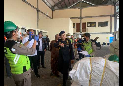Tinjau Distribusi Bahan Pokok, Satgas Polda Jateng Pastikan Aman Saat Nataru